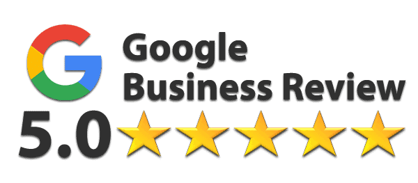 5 stars on Google